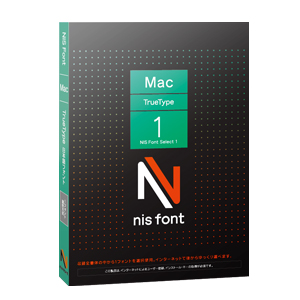 NIS Font Select 1 Macintosh版TrueType NIS Font Select 1 Macintosh版TrueType